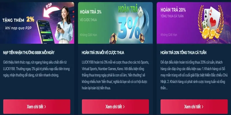 Hình ảnh các ưu đãi và khuyến mãi mới nhất của m.tg88
